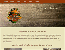 Tablet Screenshot of mannmountain.com